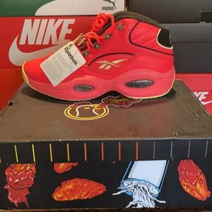 SOLD - NIB Reebok Question Mid Iverson Hot Ones